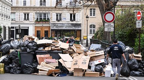 Folge Des Streiks Paris Versinkt Im M Ll Tagesschau De