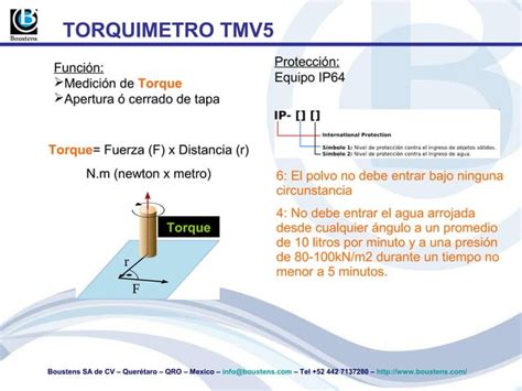 Torquimetro De Tapas Tapones Y Botellas Modelo Tmv Marca At E Ppt