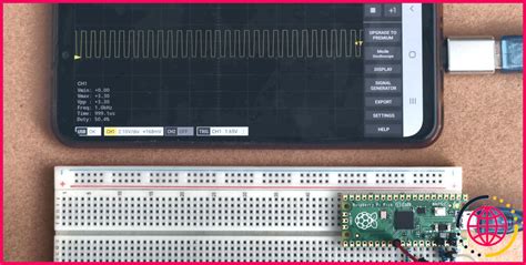 Construire Un Oscilloscope Avec Raspberry Pi Pico Lizengo Fr