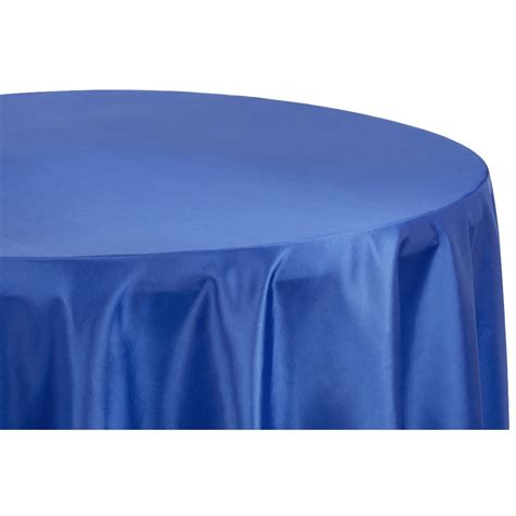 Wholesale Taffeta 120 Round Tablecloth Royal Blue Cv Linens™