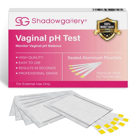 Buy 50 Strips Vaginal Ph Test Strips For Women Monitor Feminine Vaginal Ph Balance Bv