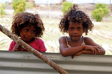 Población Melanesia De Papua Nueva Guinea Imagen De Archivo Editorial