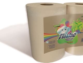 Toalla De Mano Nube En Rollo Natural X 150 Mt Doble Hoja X 2 Rollos En