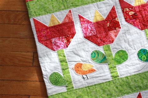 Free Quilt Pattern Tulip Quilt Quilt Patterns Free Free Quilting