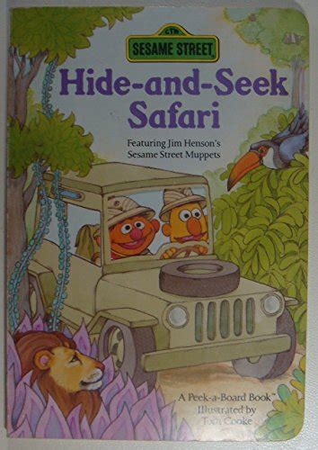 Sesame Street Hide And Seek Safari By Cooke Tom Illust By Very Good