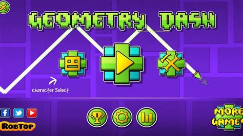 Geometry Dash Gameplay Valiendo Madres Con El Juego De Cuadrados V