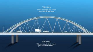 Bridge D Animated Template Slidemodel Riset