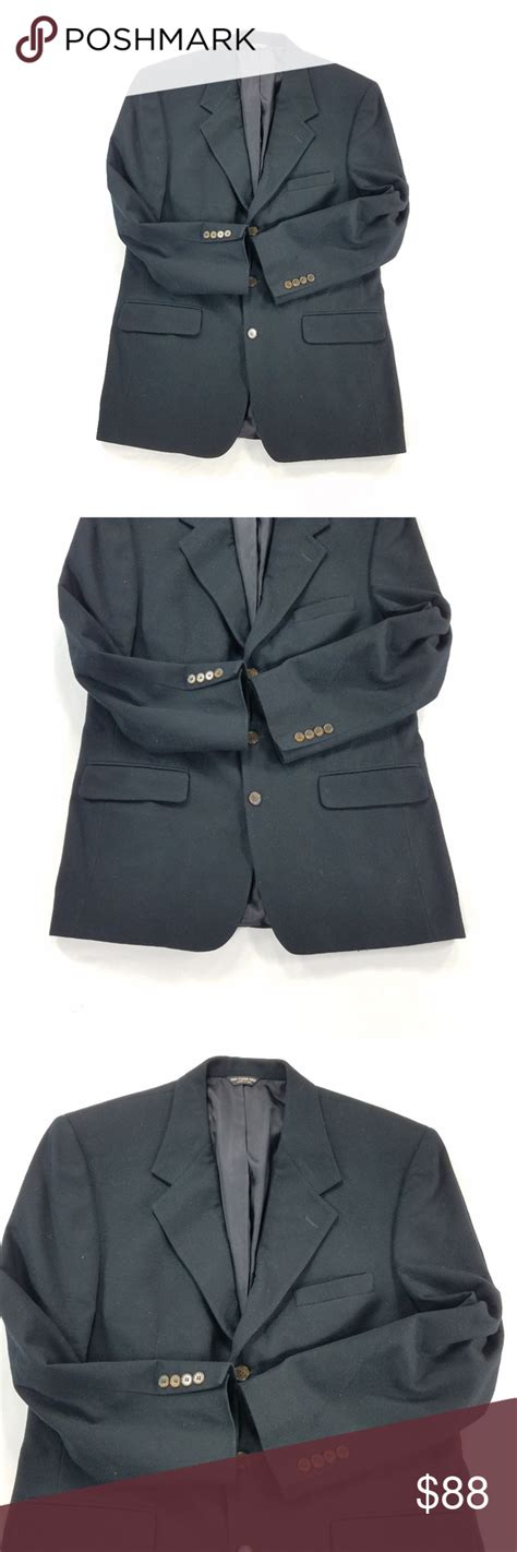 Bill Blass Pure Cashmere Sports Coat Blazer Jacket Blazer Coat Sport