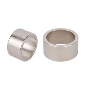 Permanent Magnet Round Magnets Grade Ndfeb Ring Magnets With Nickle