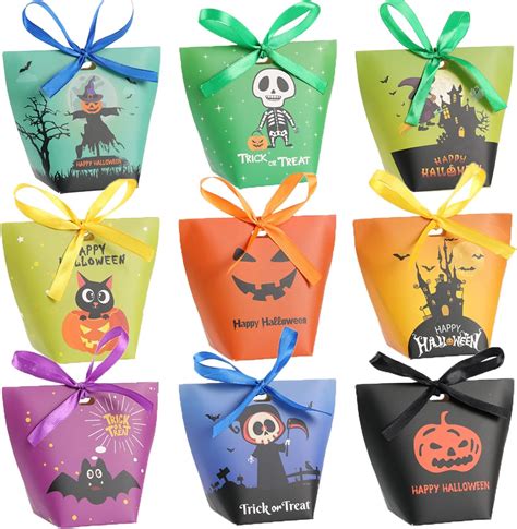 Bolsas De Dulces De Halloween Piezas Bolsas De Regalo Para