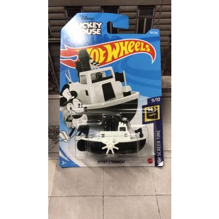 Hot Wheels Disney Steamboat M Shopee Brasil