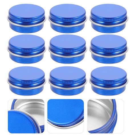 10pcs Multi Function Screw Tins Jar Small Tins Jars Making Lip Balm Tins For Ebay