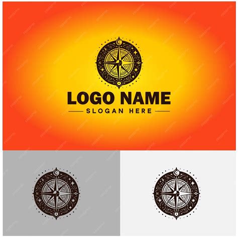 Premium Vector Compass Logo Icon Vector Art Graphics For Business