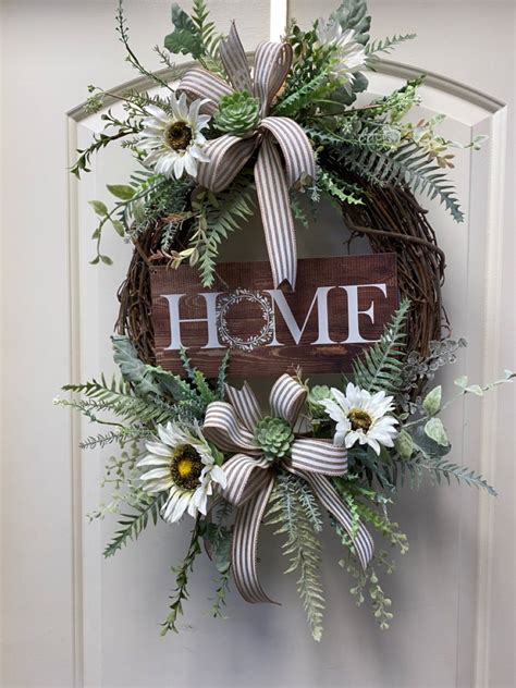 Spring Wreaths Summer Wreath Christmas Wreaths Spring Green Spring