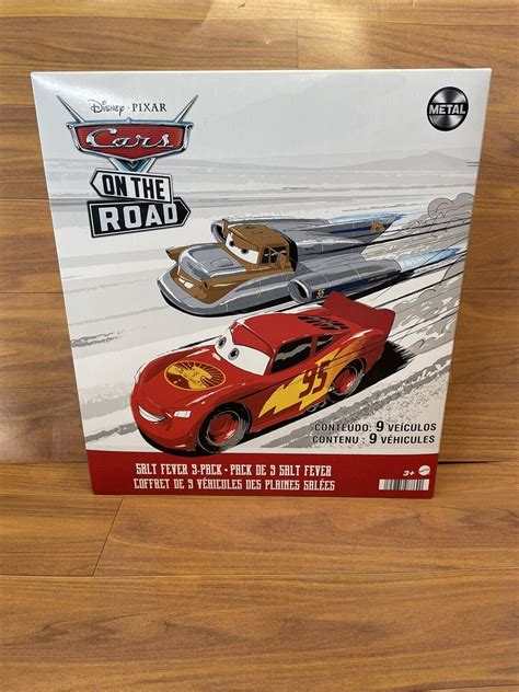 Disney Mattel Pixar Cars On The Road Salt Fever Pack Nib