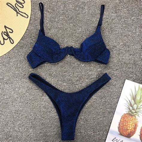 Bikini Con Aro Sexy Ba Ador Push Up Ba Ador Para Mujer Ba Ador
