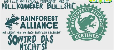 Das Froschsiegel Rainforest Alliance Bill Gates Insekten Das