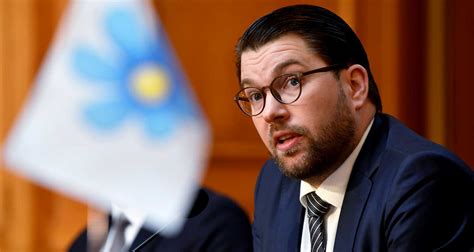 Jimmie Åkesson Målet är Att Ta Plats I En Regering Efter Valet 2022