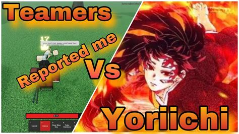 Rogue Demon Yoriichi Defeats Teamers Youtube