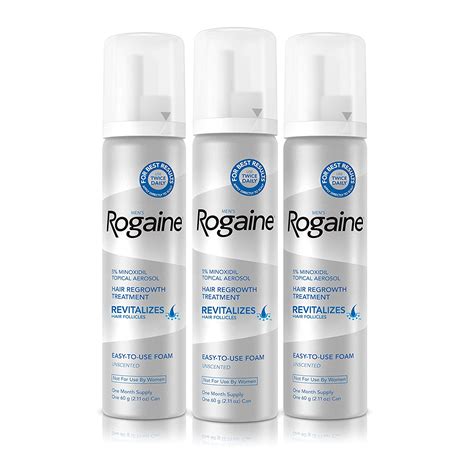 Rogaine Foam for Men and Women | Hair Loss Learning Center