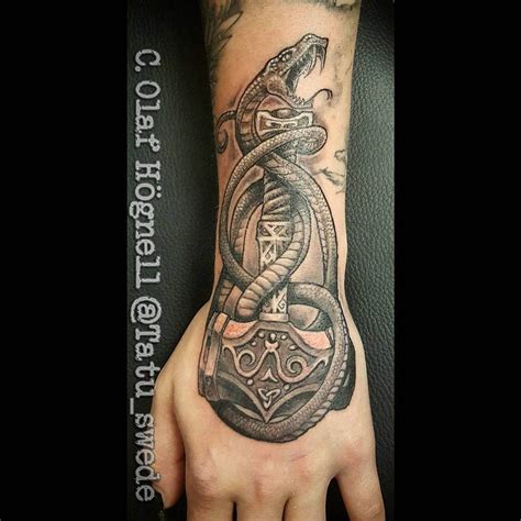 Tattoo Thor Thor Hammer Tattoo Mjolnir Tattoo Norse Tattoo Celtic