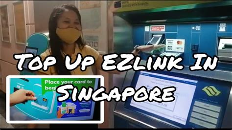 How To Top Up Ez Link In Singapore YouTube