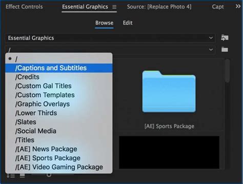 How To Use The New Essential Graphics Panel In Premiere Pro Cc