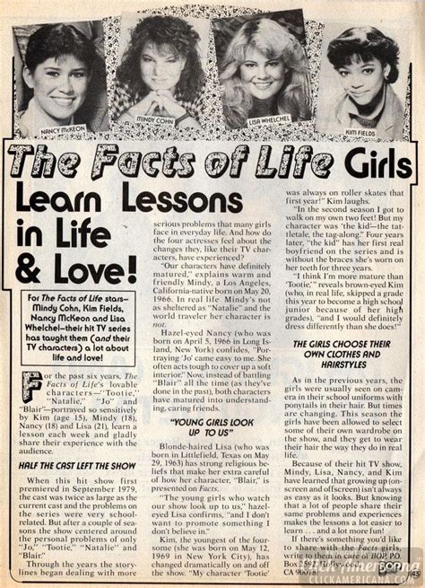 The 'Facts of Life' theme song & lyrics - plus meet the TV show's stars ...