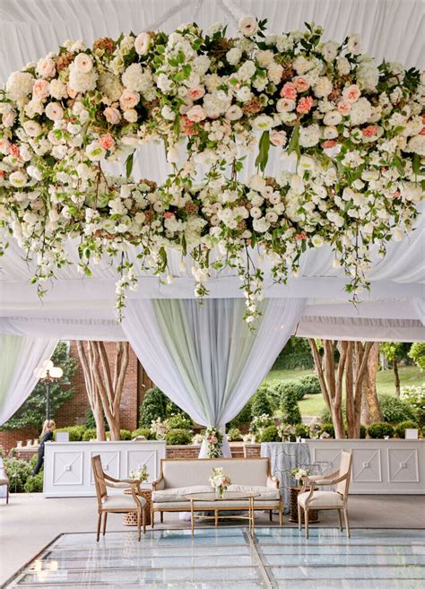 Hanging Flower Installation Wedding Create Your Dream Wedding With These Stunning Ideas