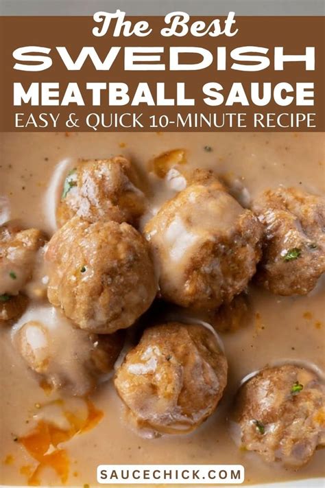 Swedish Meatball Sauce The Perfect Recipe For Your Cuisines Recipe