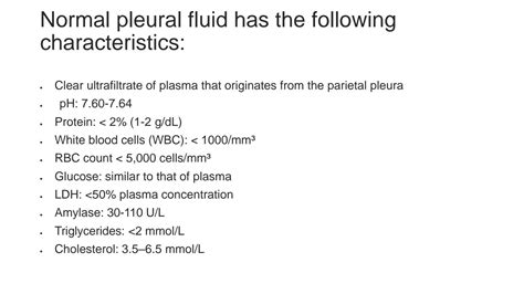 Solution Pleural Effusion Comprehensive Notes Studypool