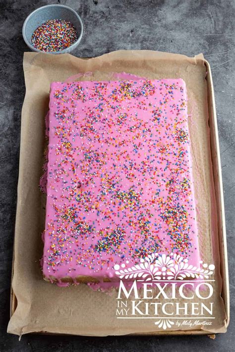 Cortadillo Mexican Pink Cake Mexico In My Kitchen