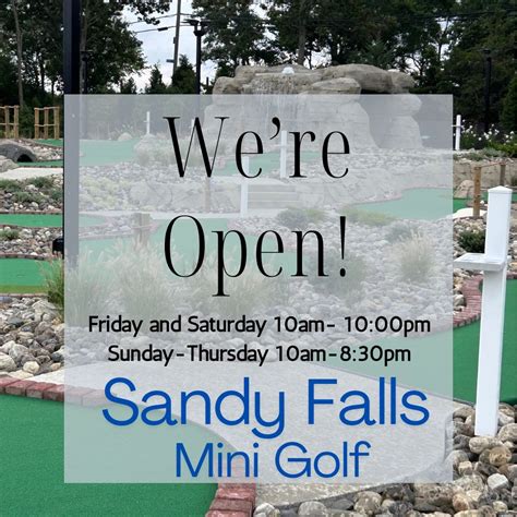 Golf And Mini Golf Sandy Pond Links