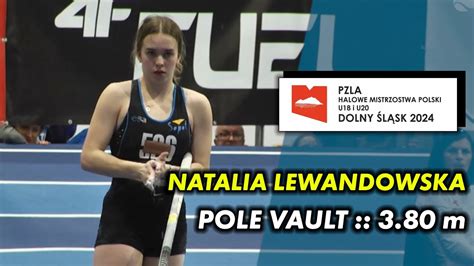 Natalia Lewandowska Z Oty Medal W Skoku O Tyczce U Hmp