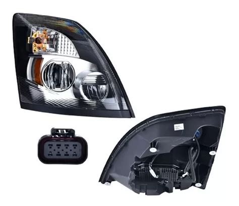 Faro Volvo Vnl Ra Gen Fondo Cromo Led Der Rxc