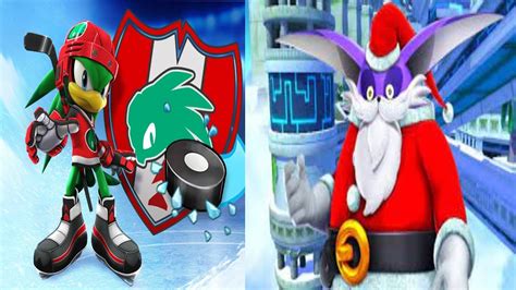 Sonic Forces Speed Battle Ice Slicer Jet And Santa Big Gameplay Youtube