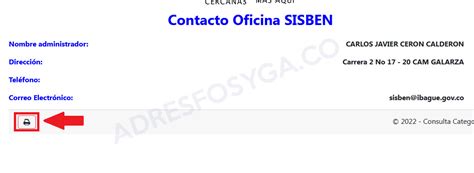 Certificado del Sisbén Descargar e Imprimir paso a paso