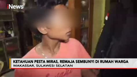 Ketahuan Pesta Miras Remaja Bersembunyi Di Rumah Warga Sulsel