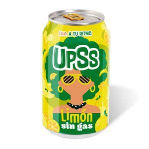 Precio de DIA UPSS refresco sin gas de limón lata 33 cl del Dia