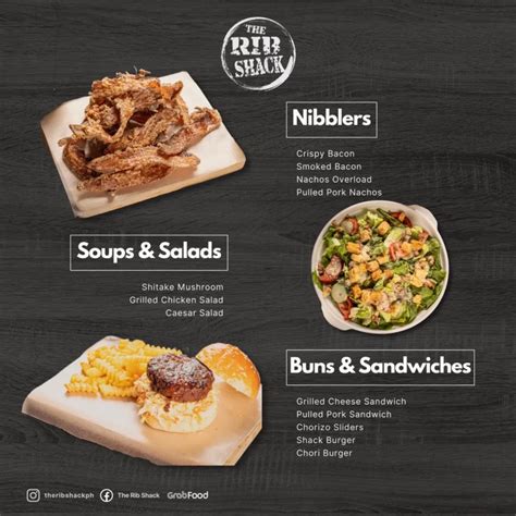 Rib Shack Menu With Updated Prices Philippines 2024