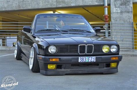 Bmw E30 3 Series Cabrio Slammed Bmw E30 Bmw Bmw Love