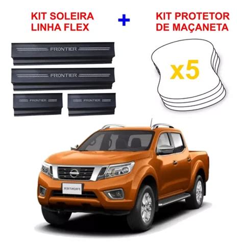 Nissan Frontier Kit Soleira E Protetor De Ma Aneta Parcelamento Sem Juros