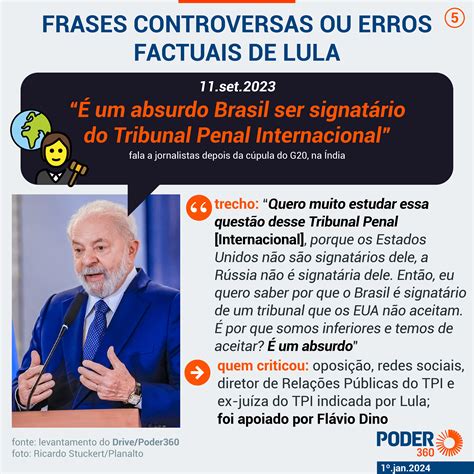 Lula Disse Ao Menos 53 Frases Controversas Em 2023