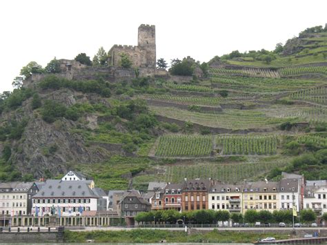 Burg Gutenfels Castle overlooking Kaub Along the Rhein River, Germany | Travel photos, Beautiful ...