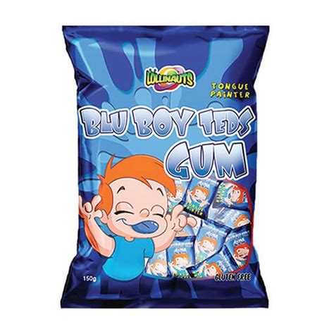 Buy Blu Boy Teds Gum 150g Online | Lolly Warehouse