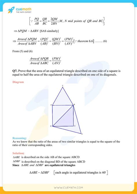 NCERT Solutions Class 10 Maths Chapter 6 Triangles Access PDF