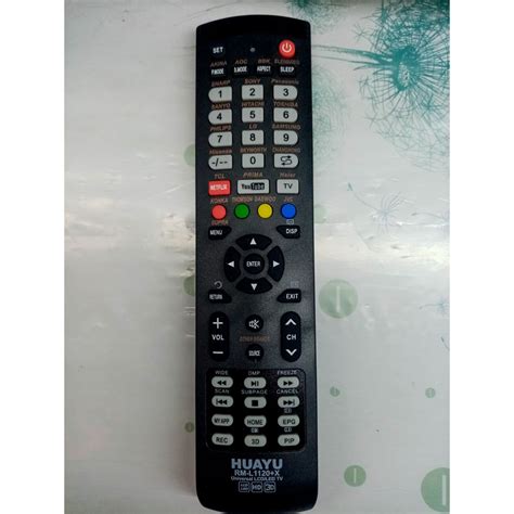 UNIVERSAL LED LCD REMOTE CONTROL HUAYU RM L1120 X Shopee Philippines