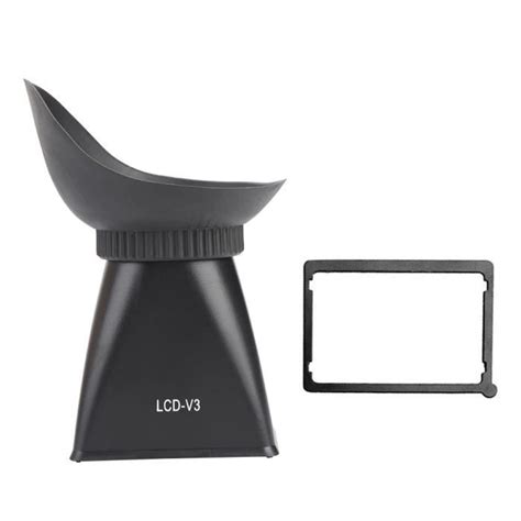 Duokon Viseur LCD Visionneuse à loupe de viseur à écran LCD 2 8X avec