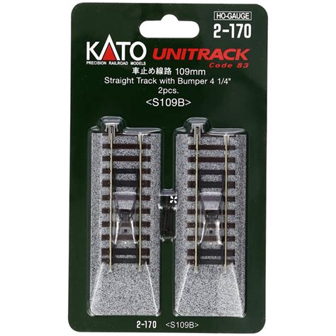 Dos Toperas De Via Recta De Mm Escala H Kato Unitrack Ref