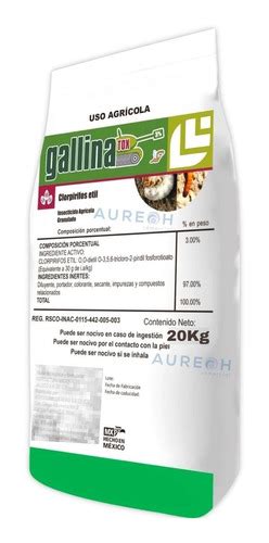 20kg Control De Gallina Ciega Insecticida Gallinatox Pasto Meses Sin